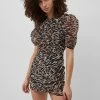 French Connection Iger Crinkle Mix Mini Dress 2 French Connection Iger Crinkle Mix Mini Dress -French Connection Shop 71QEC
