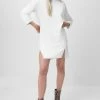 French Connection Suzie Beau Jersey Sweater Dress 1 French Connection Suzie Beau Jersey Sweater Dress -French Connection Shop 71QGU SummerWhite