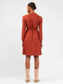 French Connection Sibley Eco Jacquard Jersey Dress -French Connection Shop 71SAC 20copy 2