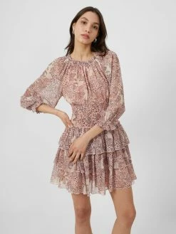 French Connection Demetra Tiered Gathered Skirt Dress