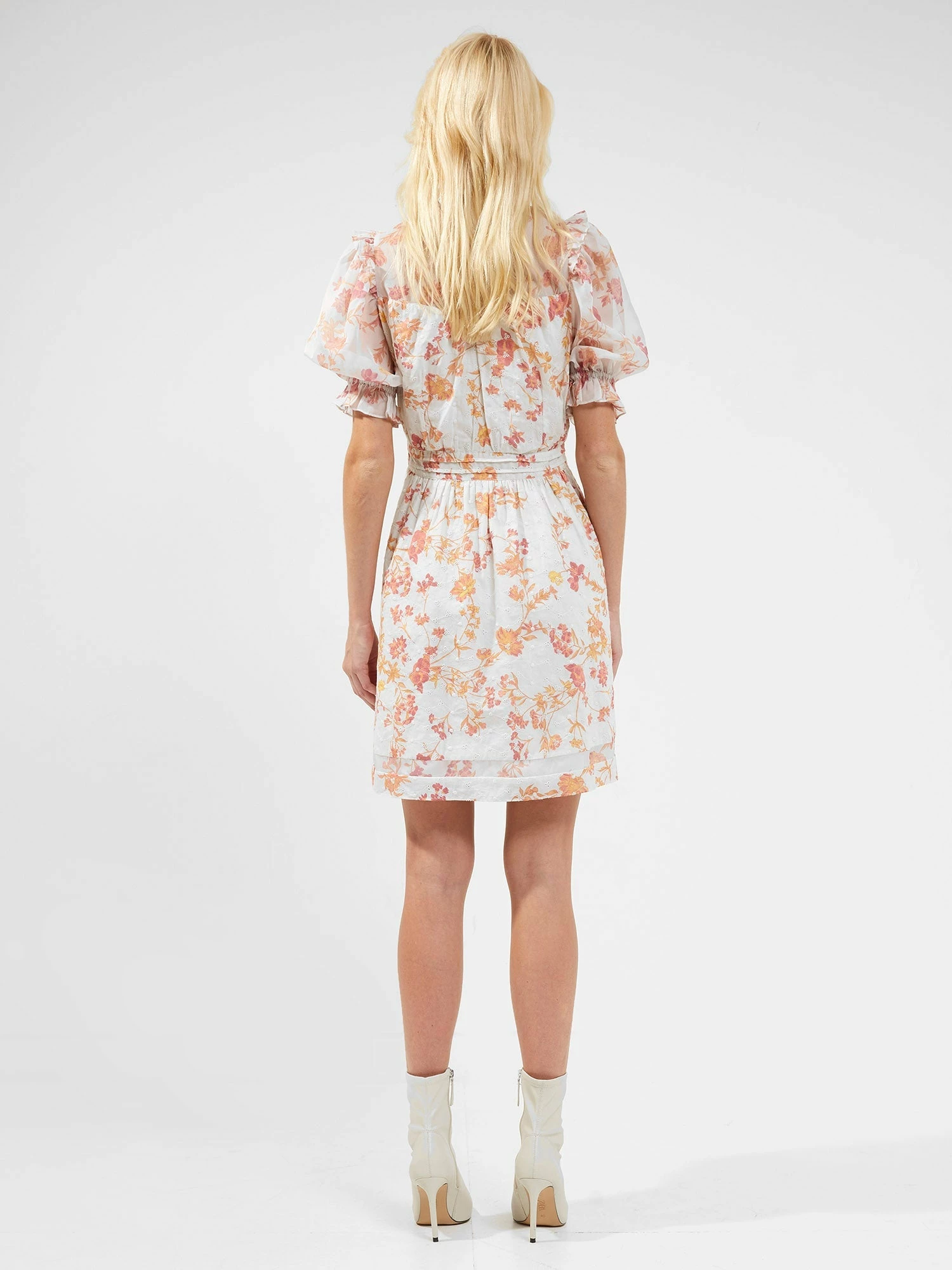 French Connection Diana Print Puff-Sleeve Dress 7 French Connection Diana Print Puff-Sleeve Dress - Image 5