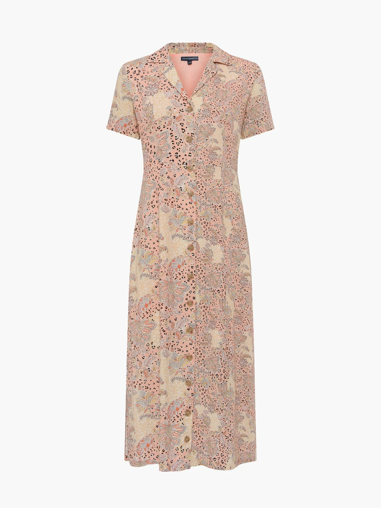 French Connection Demetra Drape Button-Front Dress 7 French Connection Demetra Drape Button-Front Dress - Image 5