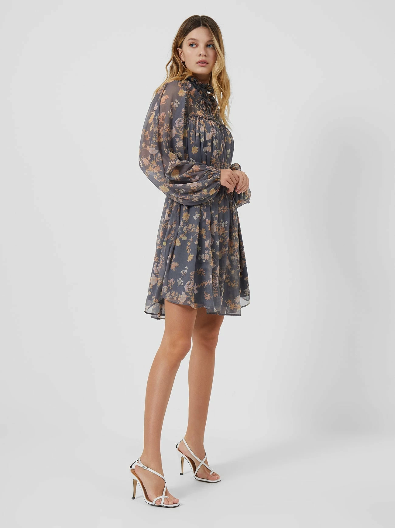 French Connection Diana Recycled Crinkle Dress 6 French Connection Diana Recycled Crinkle Dress - Image 4