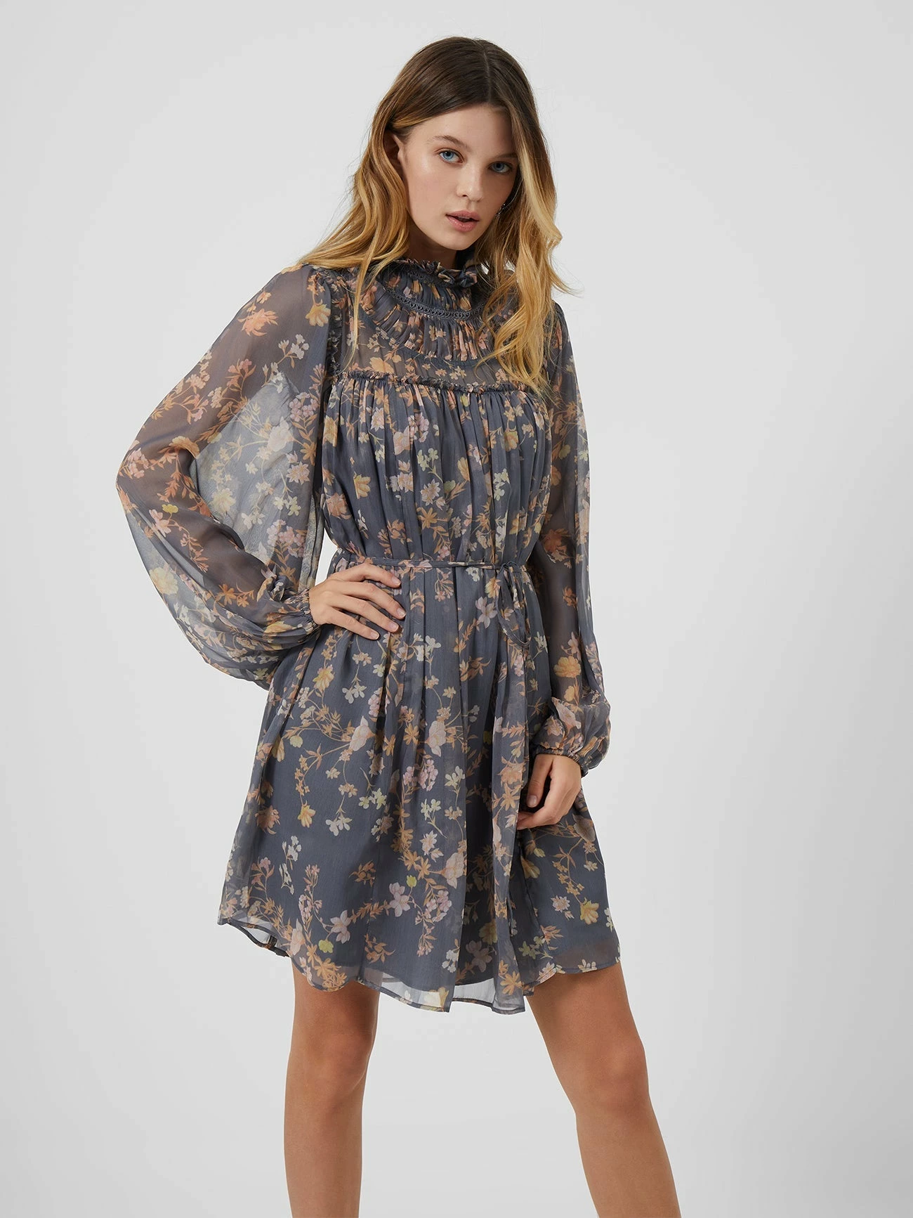 French Connection Diana Recycled Crinkle Dress 7 French Connection Diana Recycled Crinkle Dress - Image 5