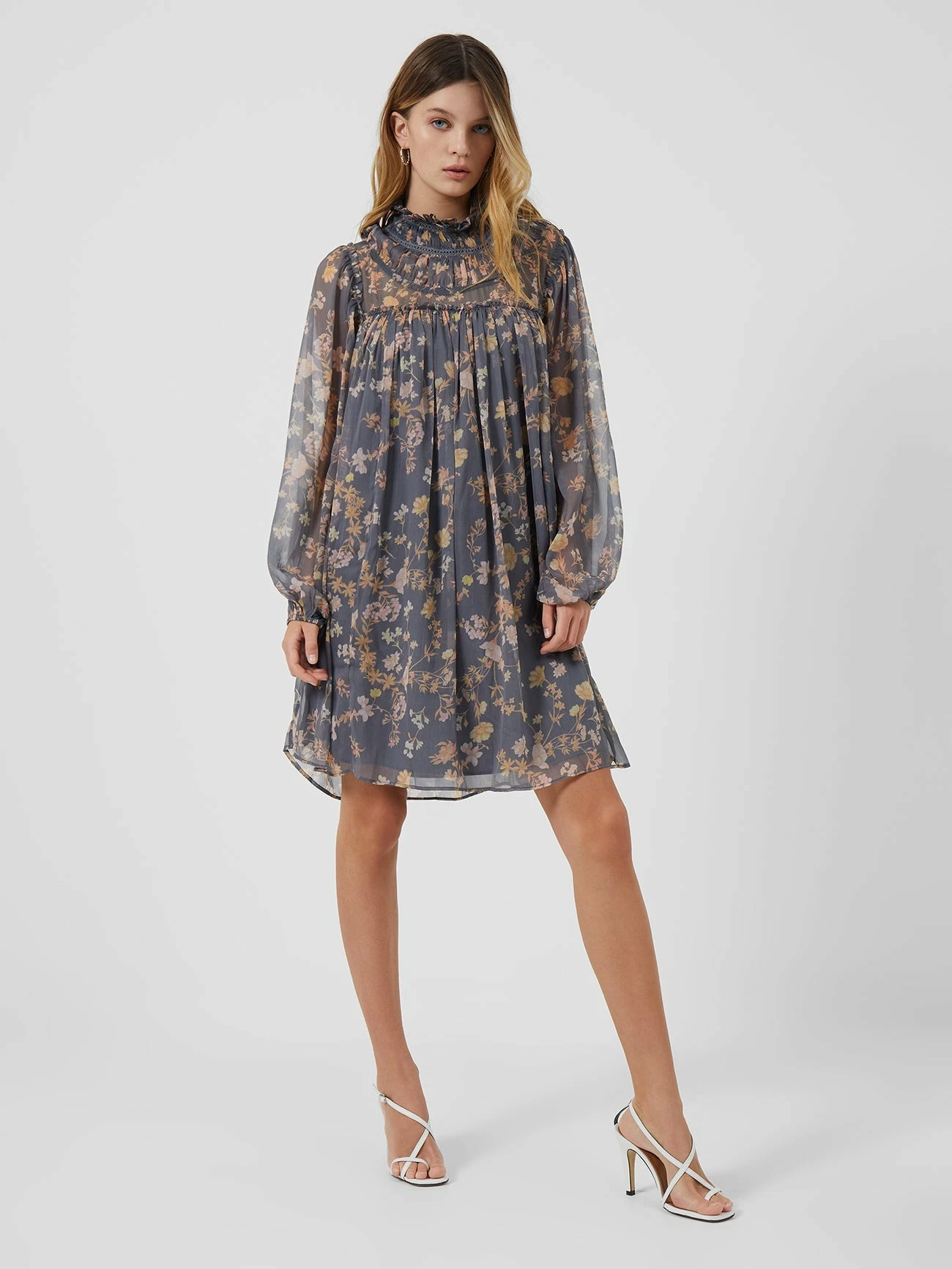 French Connection Diana Recycled Crinkle Dress 8 French Connection Diana Recycled Crinkle Dress - Image 6