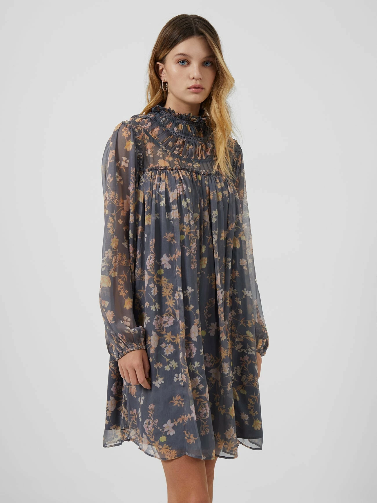 French Connection Diana Recycled Crinkle Dress 5 French Connection Diana Recycled Crinkle Dress - Image 3