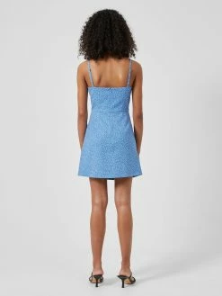 French Connection Elao Whisper Ruffle Mini Dress -French Connection Shop 71SEC40 1736copy