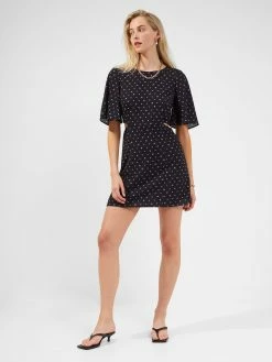 French Connection Augustine Verona Crepe Mini Dress
