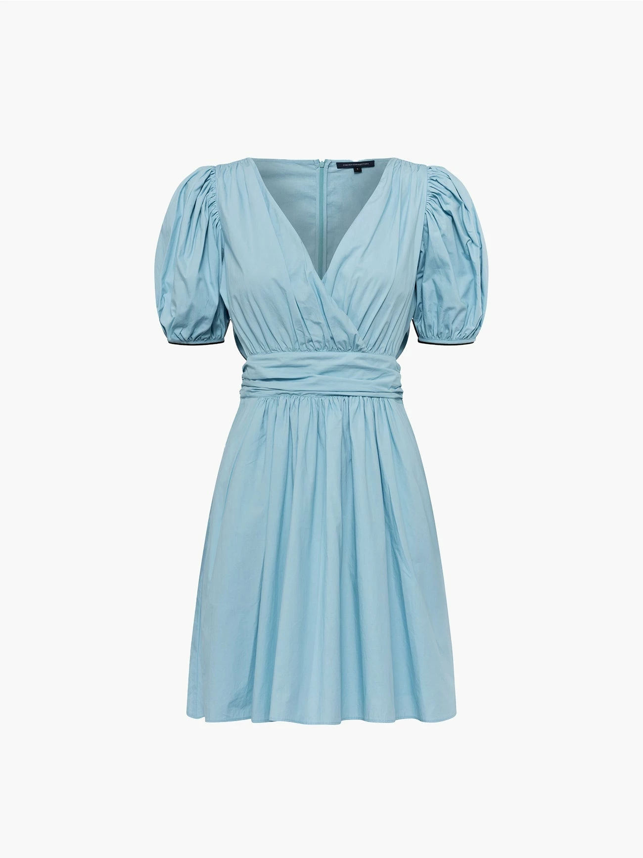 French Connection Rhodes Poplin V-Neck Mini Dress 7 French Connection Rhodes Poplin V-Neck Mini Dress - Image 5