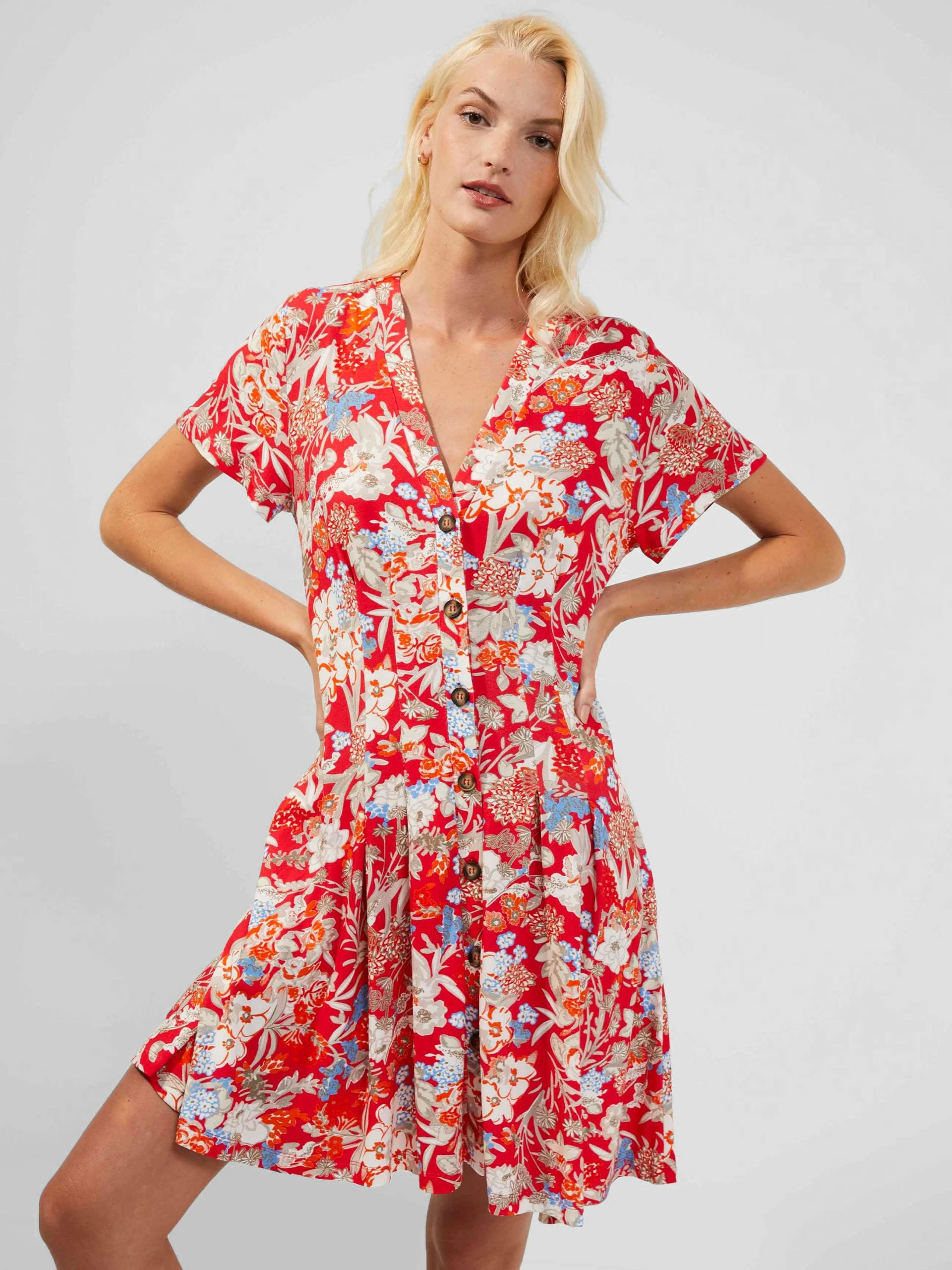 French Connection Blossom Meadow Jersey Mini Dress 3 French Connection Blossom Meadow Jersey Mini Dress