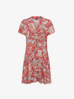 French Connection Blossom Meadow Jersey Mini Dress 9 French Connection Blossom Meadow Jersey Mini Dress -French Connection Shop 71SFC 60 HIBISCUSMULTI 01 1copy