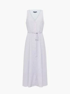 French Connection Elao Verona Button-Down Midi Dress 11 French Connection Elao Verona Button-Down Midi Dress -French Connection Shop 71SFV40 copy
