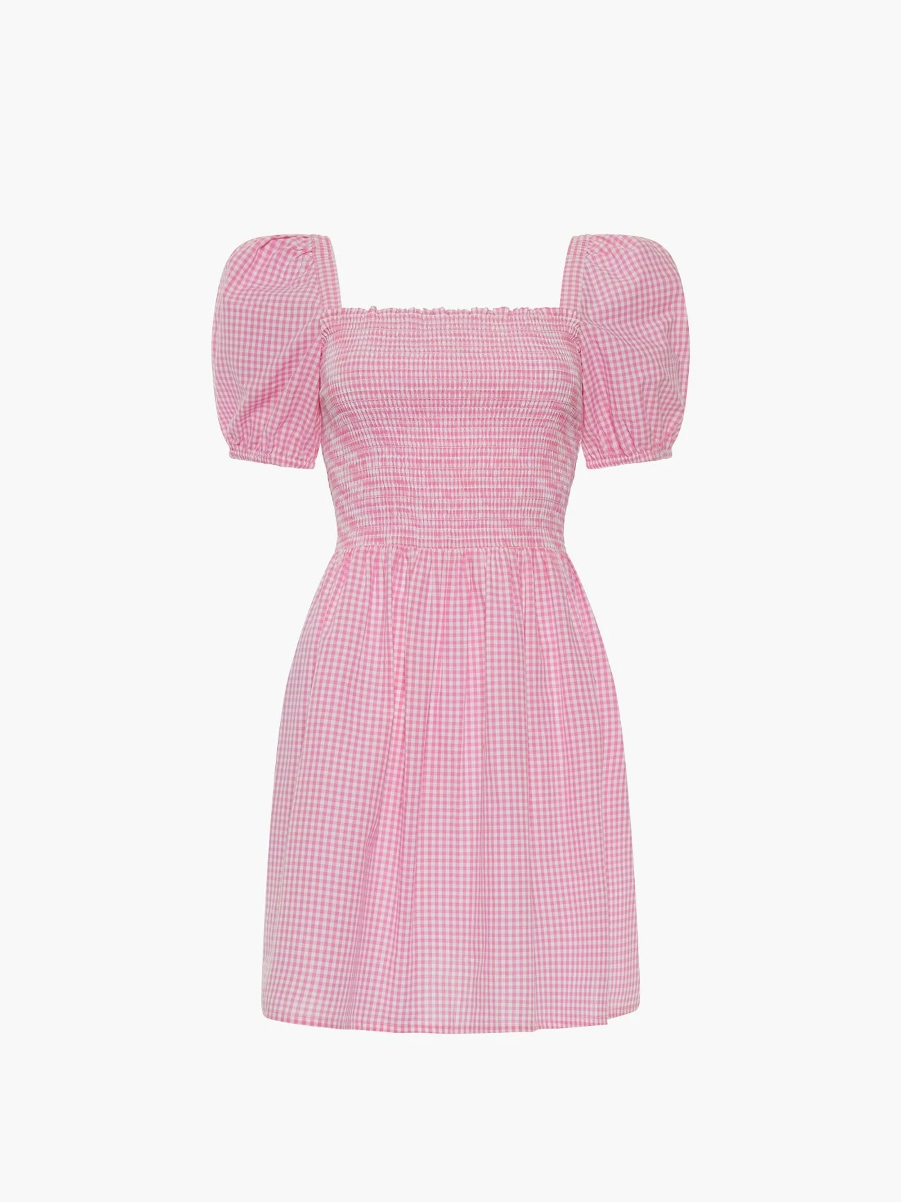 French Connection Artina Gingham Smocked Mini Dress 7 French Connection Artina Gingham Smocked Mini Dress - Image 5