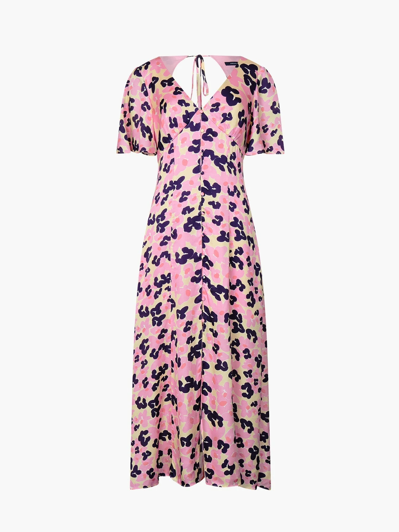 French Connection Cassia Elitan Long Tea Dress 8 French Connection Cassia Elitan Long Tea Dress - Image 6