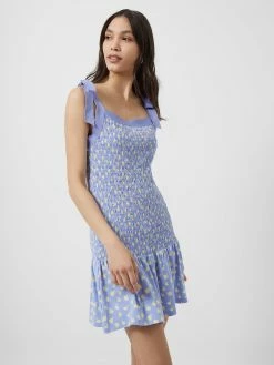 French Connection Peony-Doria Eco Ruched Dress