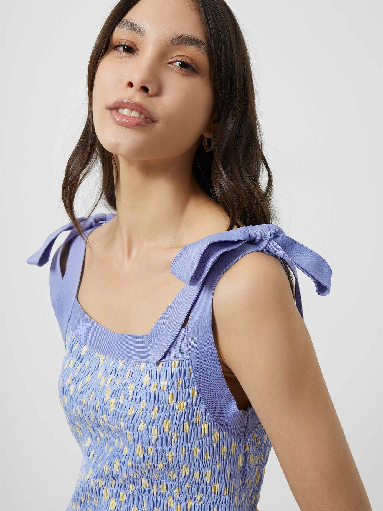 French Connection Peony-Doria Eco Ruched Dress 5 French Connection Peony-Doria Eco Ruched Dress - Image 3