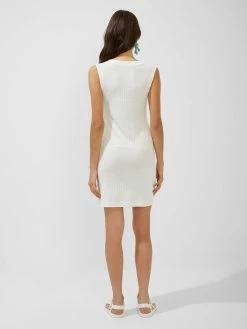 French Connection Piki Eco Jersey V-Neck Mini Dress 9 French Connection Piki Eco Jersey V-Neck Mini Dress -French Connection Shop 71SOG 10 2150copy