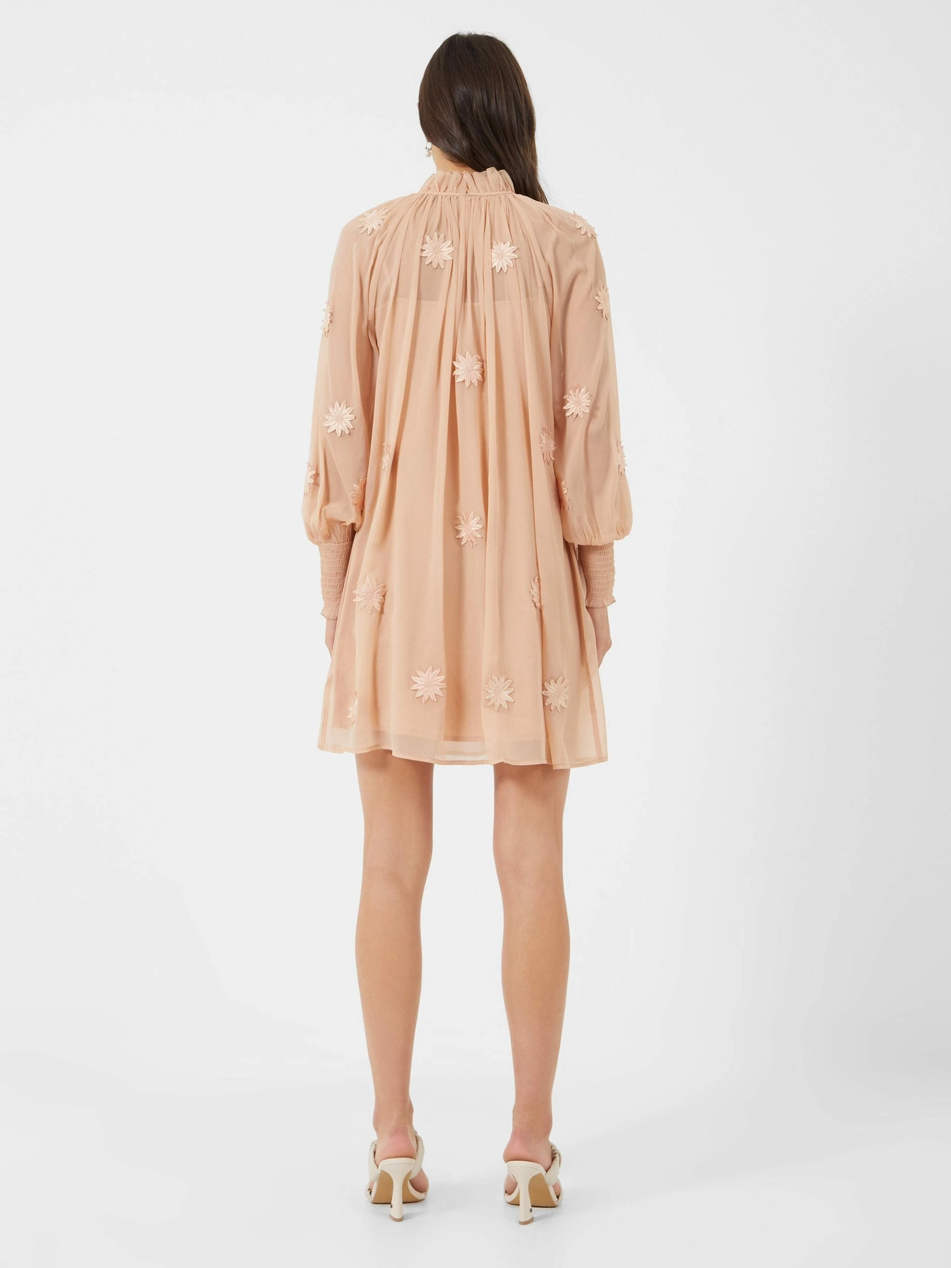 French Connection Aziza Lace High Neck Mini Dress 7 French Connection Aziza Lace High Neck Mini Dress - Image 5