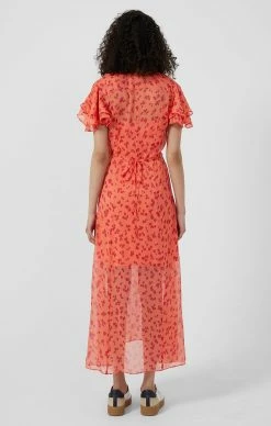 French Connection Bonita Floral Midi Dress 10 French Connection Bonita Floral Midi Dress -French Connection Shop 71SWZ60 2