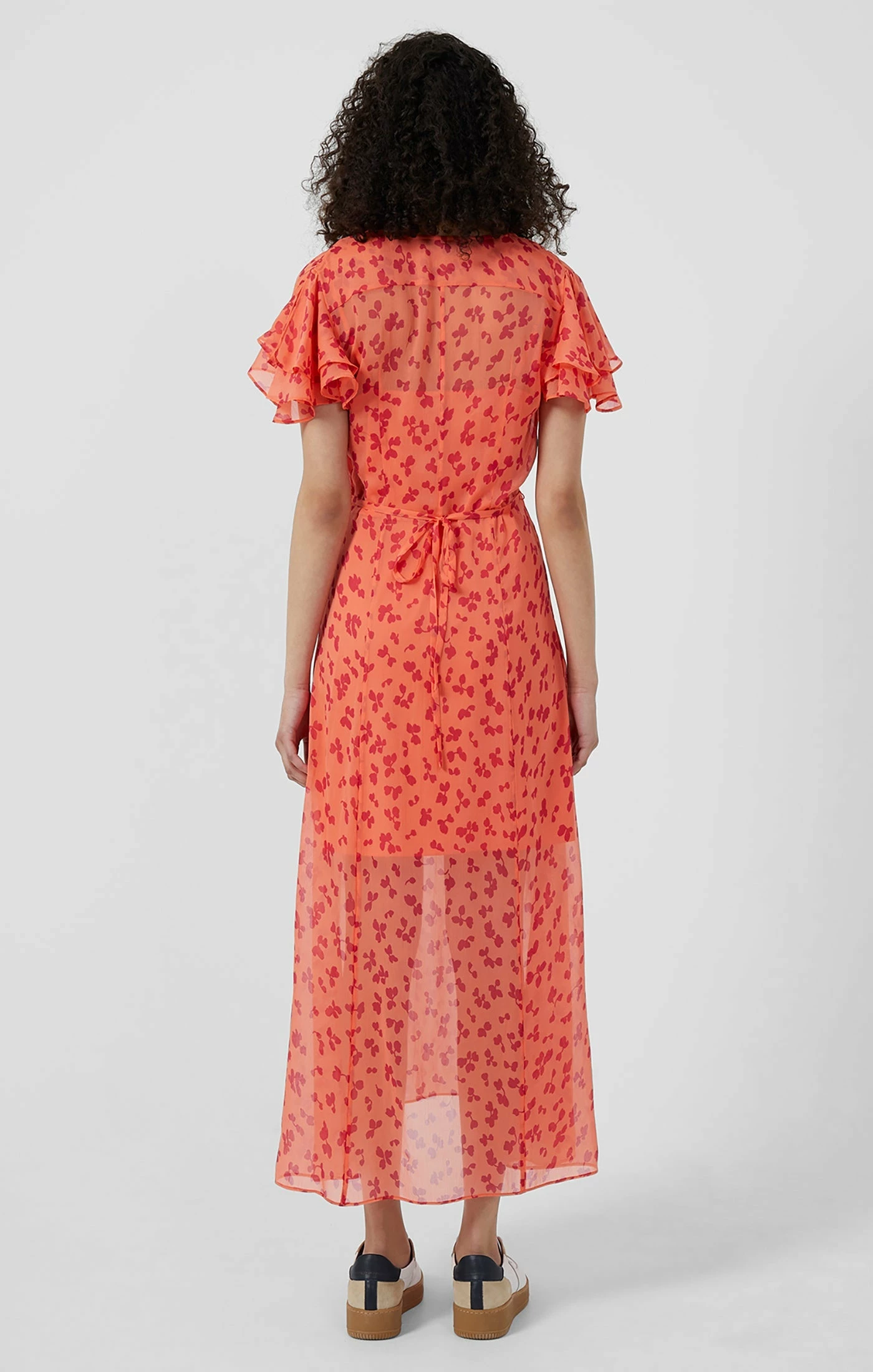 French Connection Bonita Floral Midi Dress 6 French Connection Bonita Floral Midi Dress - Image 4