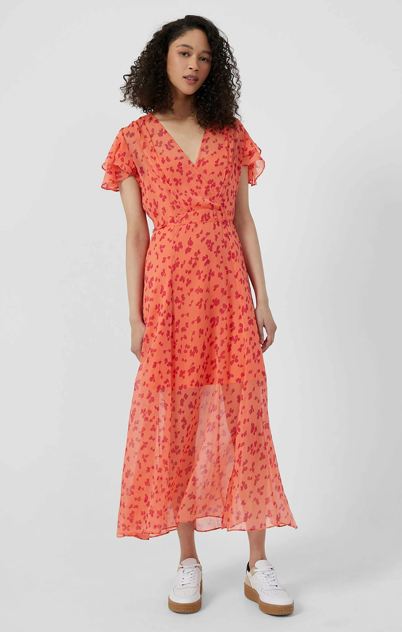 French Connection Bonita Floral Midi Dress 3 French Connection Bonita Floral Midi Dress