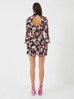 French Connection Astrida Aliyha Lace Embroidered Mini Dress 12 French Connection Astrida Aliyha Lace Embroidered Mini Dress -French Connection Shop 71TAA90 1156