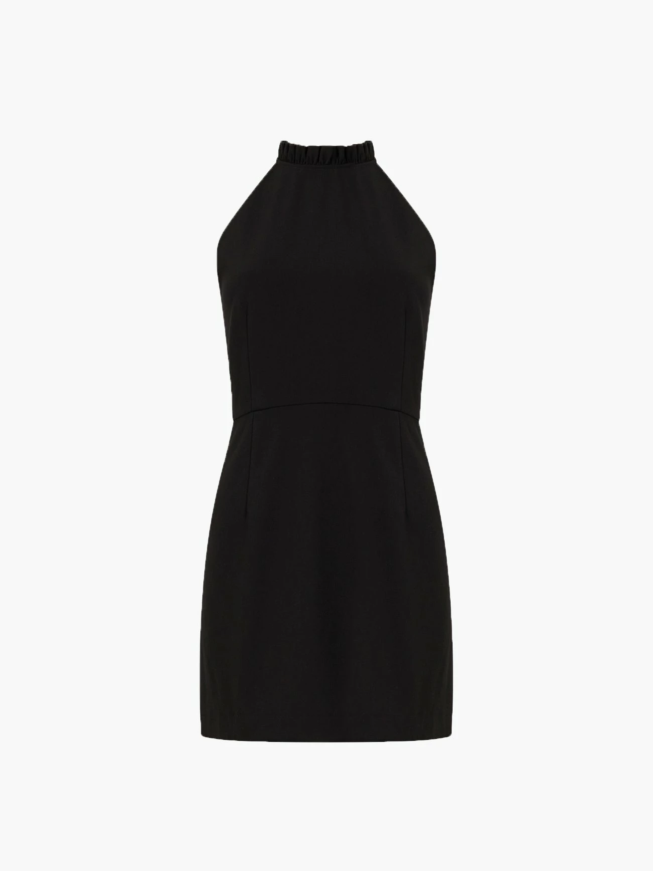 French Connection Buntie Whisper Ruth Frill Neck Dress 8 French Connection Buntie Whisper Ruth Frill Neck Dress - Image 6