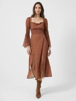 French Connection Francine Callie Drape Smocked Midi Dress 11 French Connection Francine Callie Drape Smocked Midi Dress -French Connection Shop 71TAG20 4