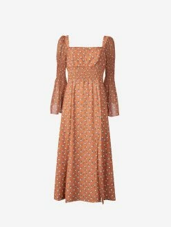 French Connection Francine Callie Drape Smocked Midi Dress 13 French Connection Francine Callie Drape Smocked Midi Dress -French Connection Shop 71TAG20 5