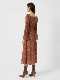 French Connection Francine Callie Drape Smocked Midi Dress 12 French Connection Francine Callie Drape Smocked Midi Dress -French Connection Shop 71TAG20 6