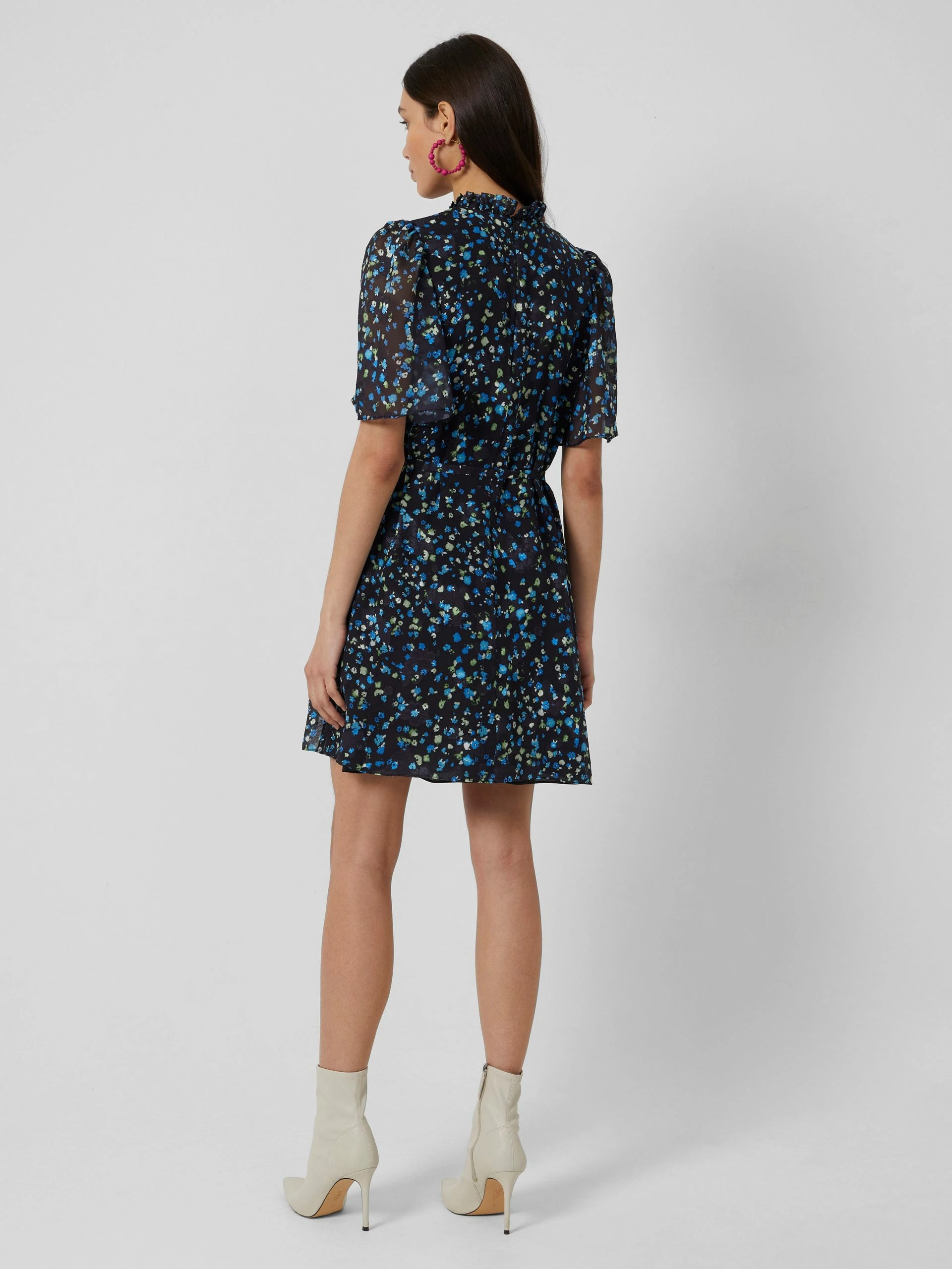 French Connection Ferna Bella Smock Mini Dress 6 French Connection Ferna Bella Smock Mini Dress - Image 4