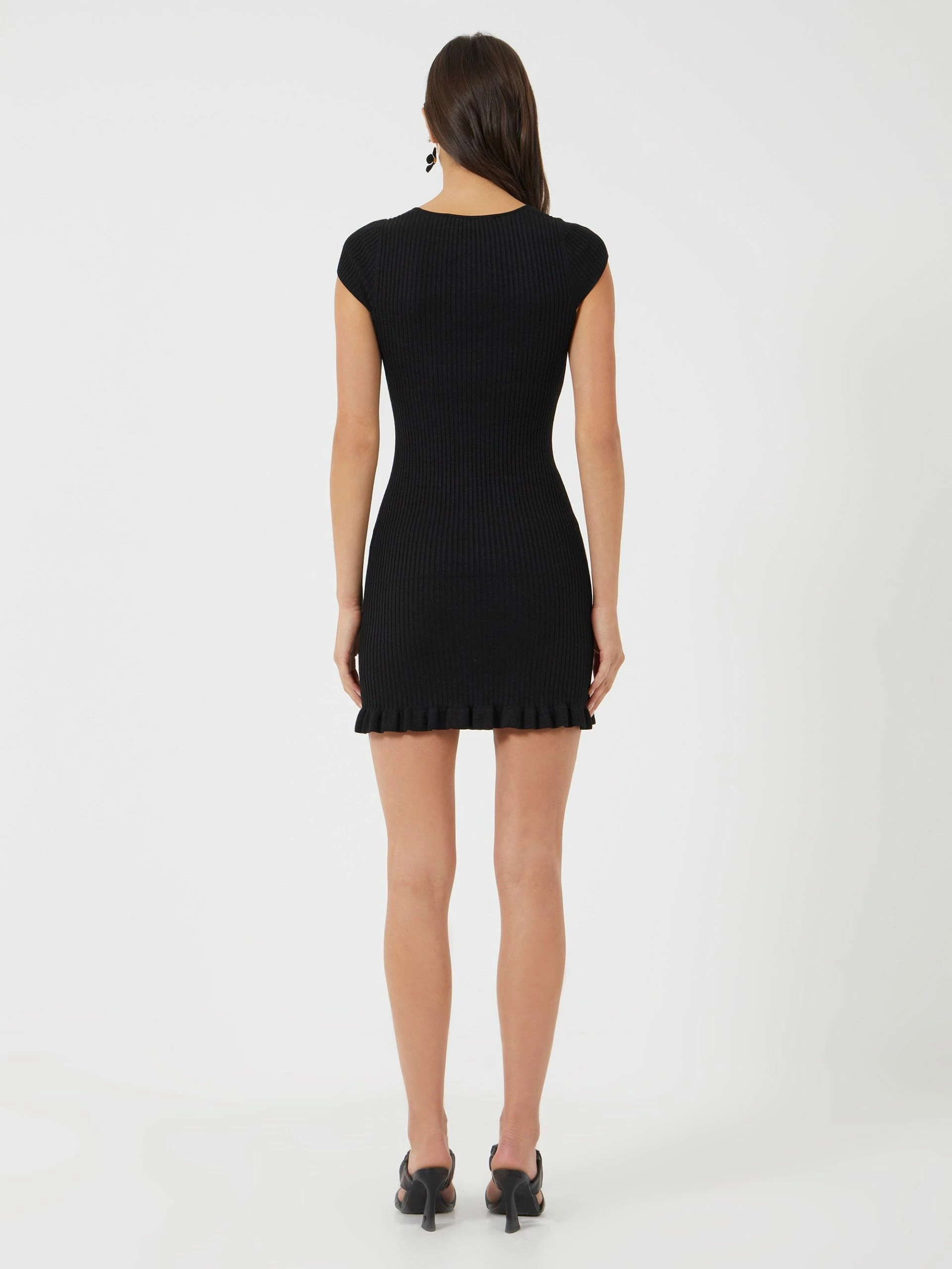 French Connection Mathilda Knit Mini Dress 6 French Connection Mathilda Knit Mini Dress - Image 5