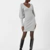 French Connection Lydia Knit Balloon Sleeve Mini Dress -French Connection Shop 71TCX01 1341 copy