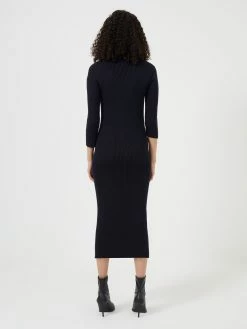 French Connection Mathilda Knit Cut-Out Midi Dress 14 French Connection Mathilda Knit Cut-Out Midi Dress -French Connection Shop 71TDJ01 193