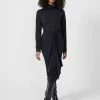 French Connection Renya Roll Neck Midi Dress 2 French Connection Renya Roll Neck Midi Dress -French Connection Shop 71TDS01 3036copy