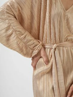 French Connection Sky Jersey Shimmer Belted Midi Dress 8 French Connection Sky Jersey Shimmer Belted Midi Dress -French Connection Shop 71TEL501793 copy