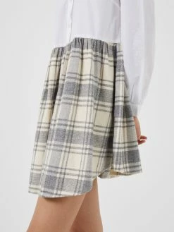 French Connection Arla Flannel Shirt Dress -French Connection Shop 71TFB10 1285 copy