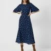 French Connection Bhelle Verona Crepe Midi Dress 2 French Connection Bhelle Verona Crepe Midi Dress -French Connection Shop 71TGC40 4