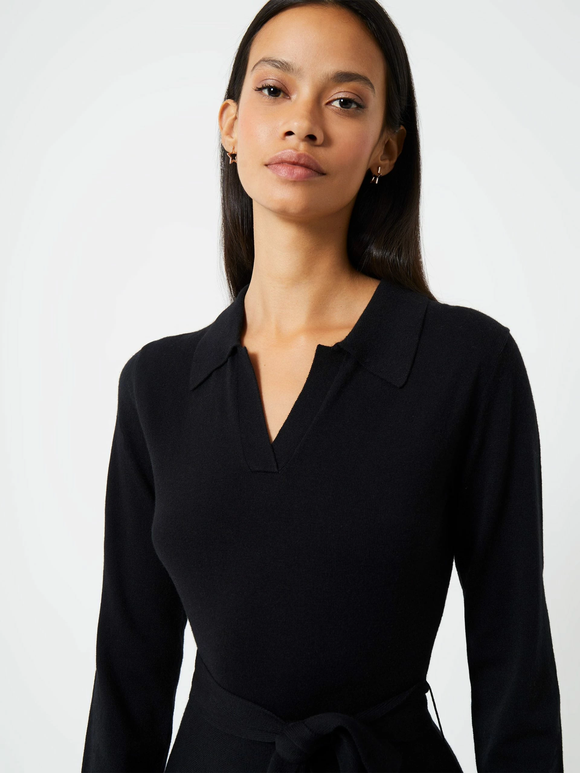 French Connection Babysoft Judith Belted Dress 6 French Connection Babysoft Judith Belted Dress - Image 4