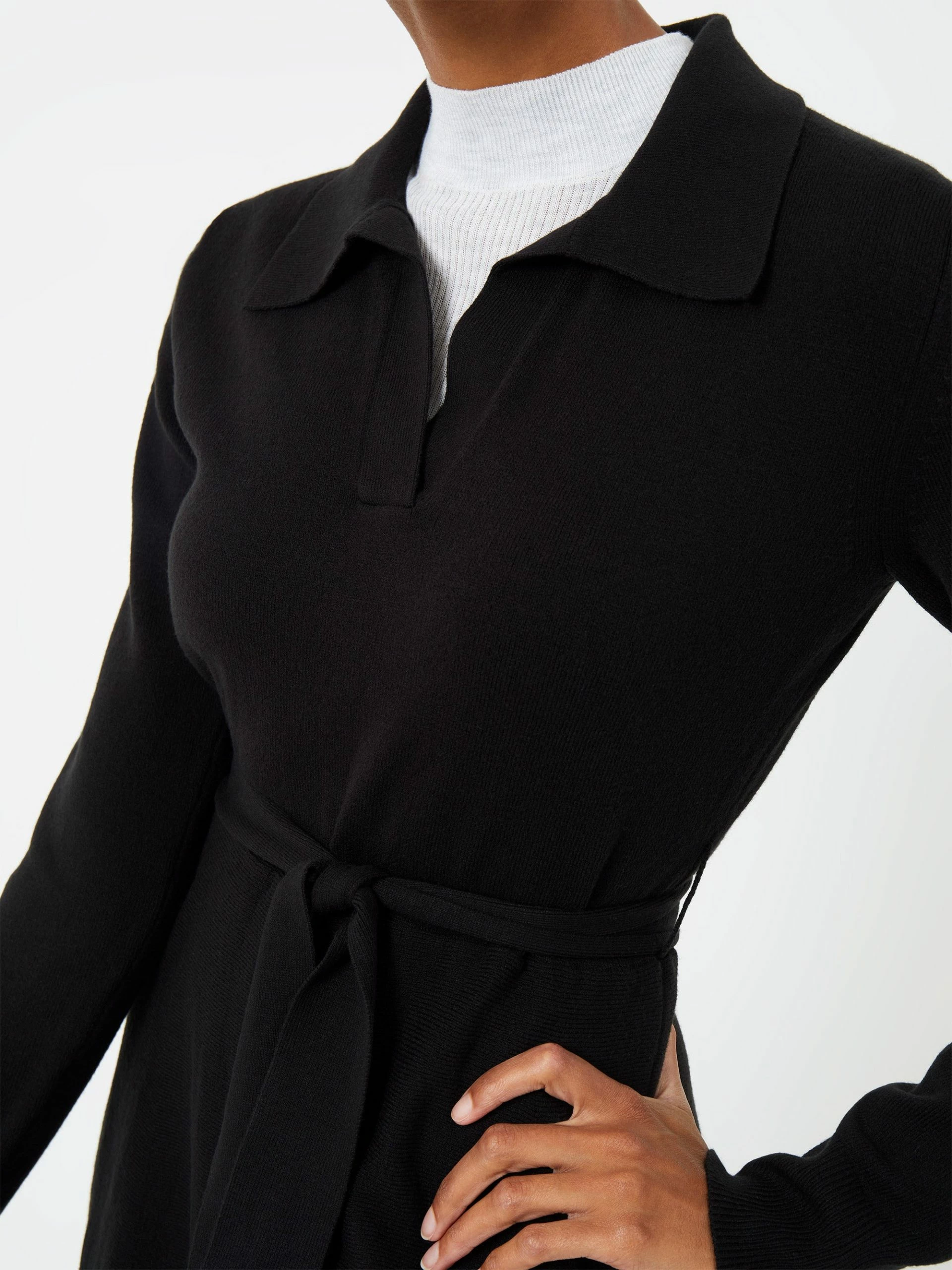 French Connection Babysoft Judith Belted Dress 4 French Connection Babysoft Judith Belted Dress - Image 2