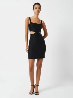 French Connection Lacs Knit Bandage Bodycon Mini Dress