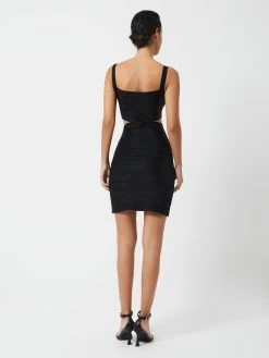 French Connection Lacs Knit Bandage Bodycon Mini Dress 14 French Connection Lacs Knit Bandage Bodycon Mini Dress -French Connection Shop 71THC01 255