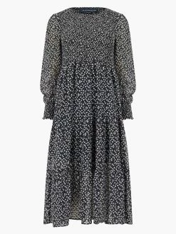 French Connection Billi Smocked Midi Dress -French Connection Shop 71THF01copy