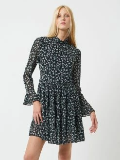 French Connection Bodie Long Sleeve Dress 10 French Connection Bodie Long Sleeve Dress -French Connection Shop 71THH01 64copy