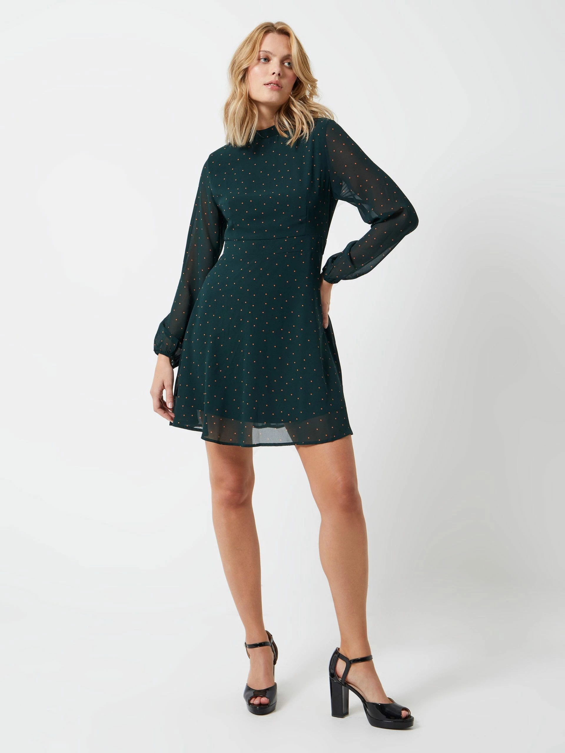 French Connection Karla Long Sleeve Mini Dress 3 French Connection Karla Long Sleeve Mini Dress