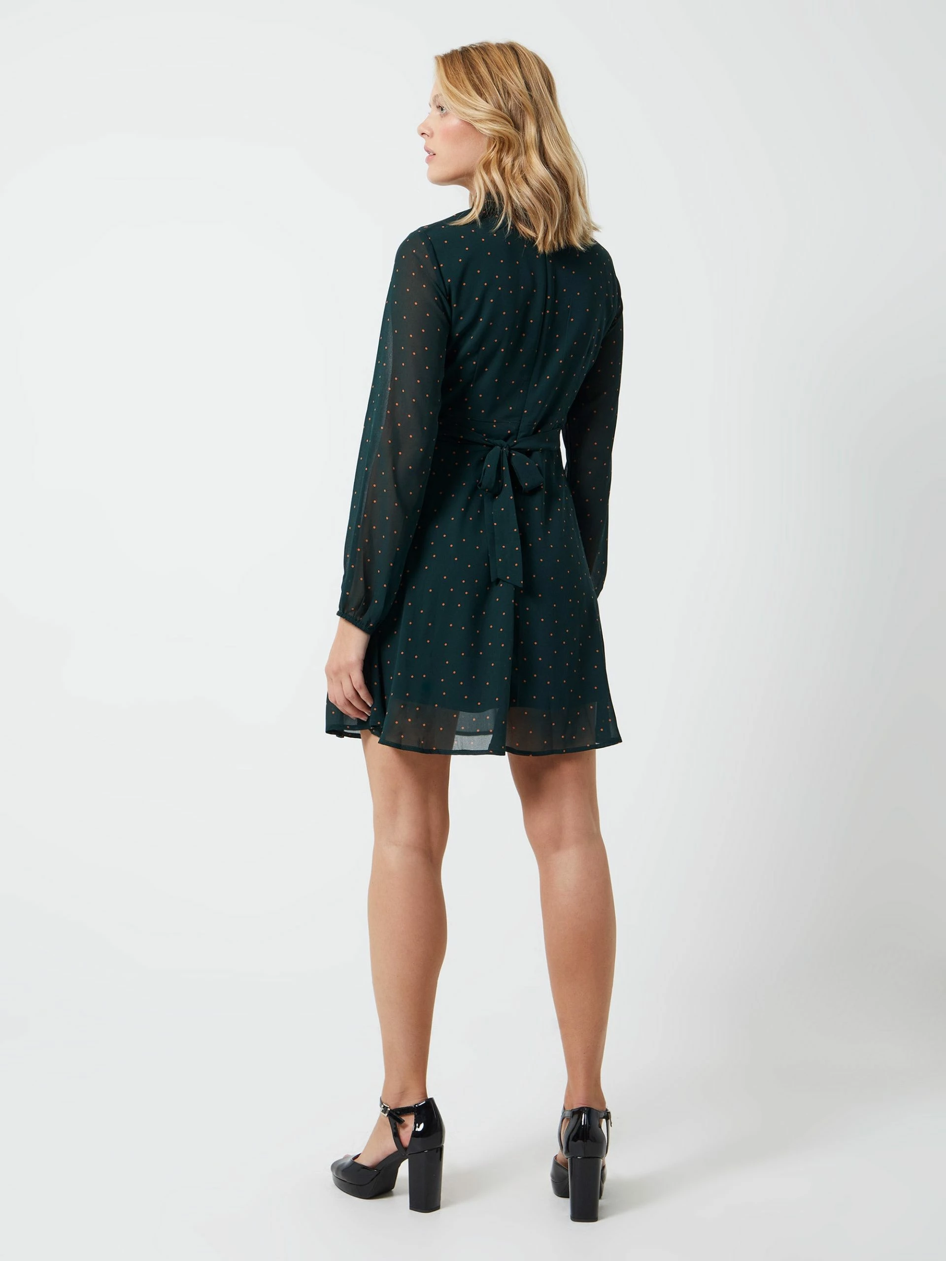 French Connection Karla Long Sleeve Mini Dress 6 French Connection Karla Long Sleeve Mini Dress - Image 4