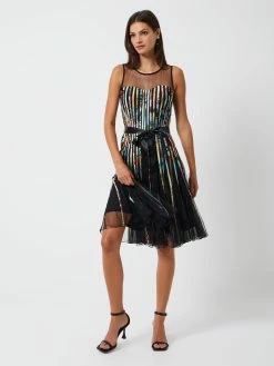 French Connection Elliana Sleeveless Pleated Dress