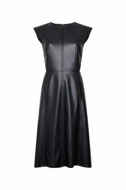 French Connection Etta Recycled Vegan Leather Dress 11 French Connection Etta Recycled Vegan Leather Dress -French Connection Shop 71THM01