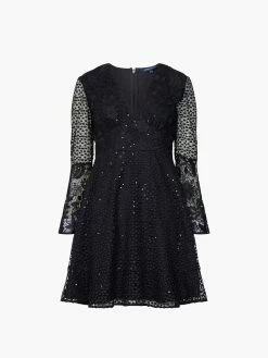 French Connection Gudrana Caballo Lace Mini Dress 15 French Connection Gudrana Caballo Lace Mini Dress -French Connection Shop 71TNQ01