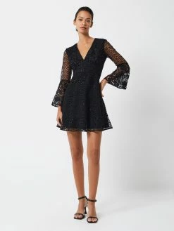 French Connection Gudrana Caballo Lace Mini Dress